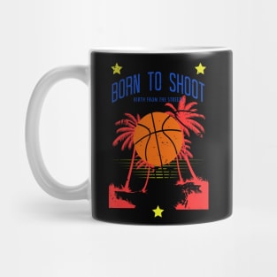 Basketball Born to shoot playbook 01 Mug